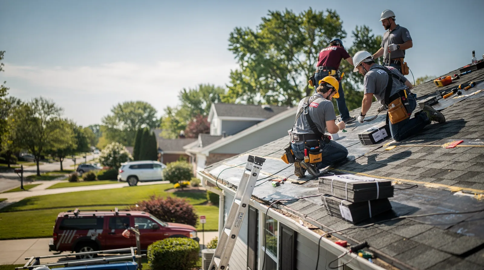 Roof Repair in Peshtigo, WI around you
